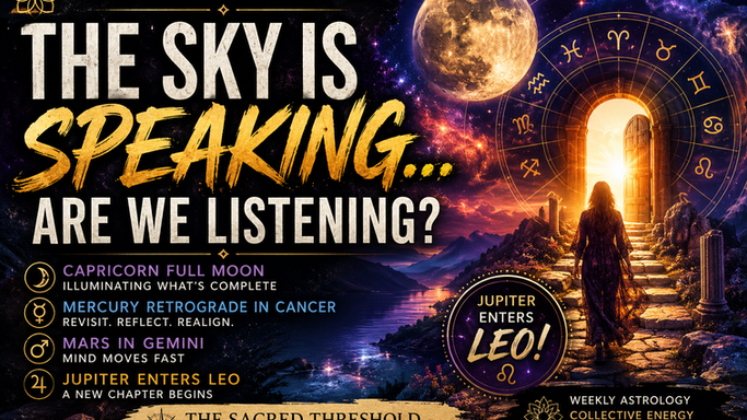 Everything Is Changing at Once _ Mercury Retrograde, Full Moon & Weekly Astrology